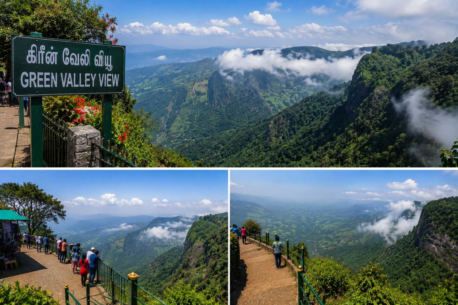 Green Valley View scenic landscape