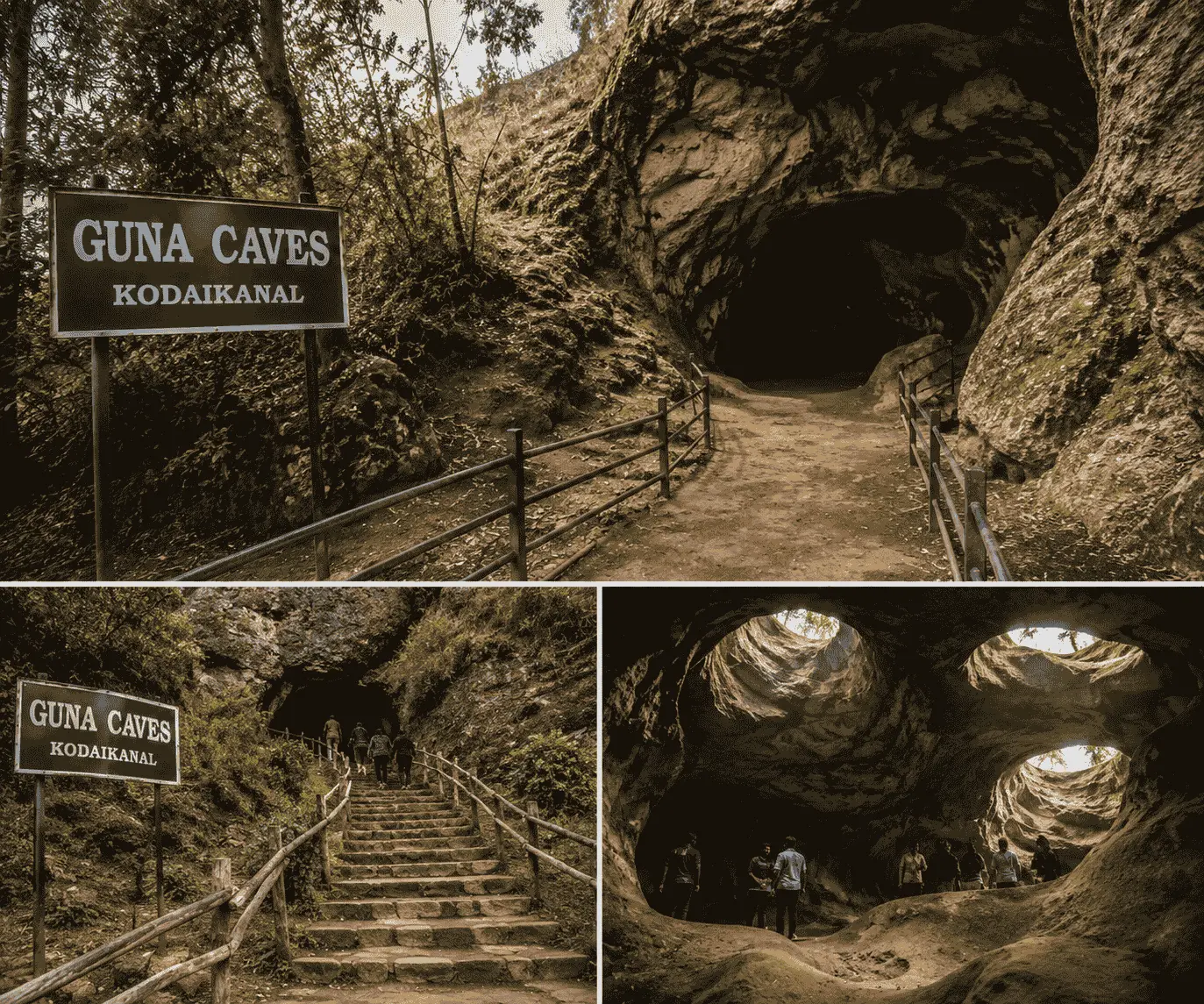 Guna Caves rocky landscape