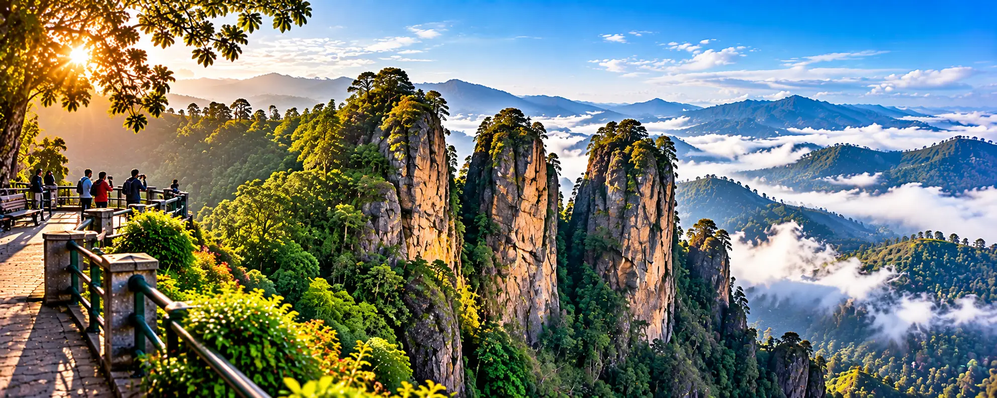 Pillar Rocks Kodaikanal