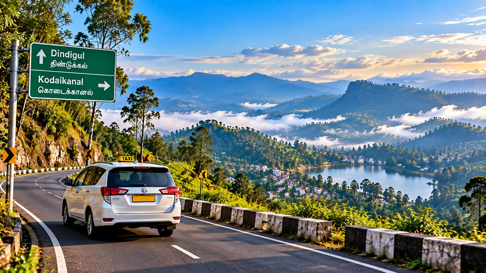 Dindigul to Kodaikanal